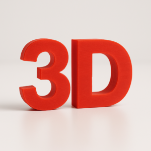 3D-gedruckte Buchstaben und Schriftzüge aus PLA – Individuell von 3DPrintPoint Heilbronn